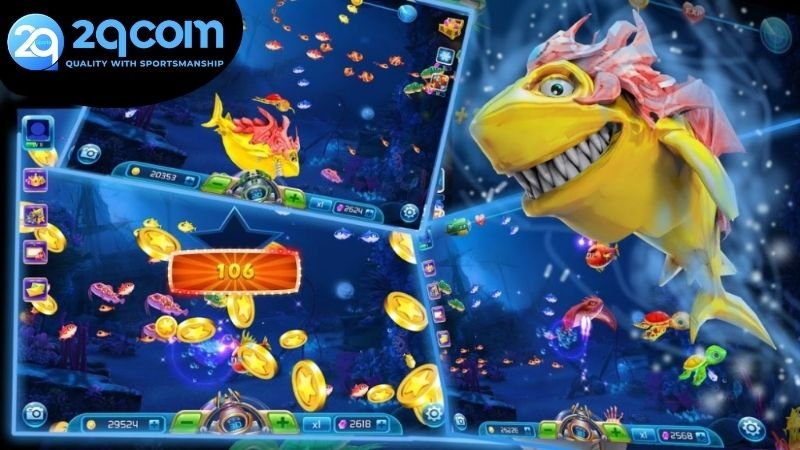 Các điểm nổi bật đầy sức hút của app bắn cá 2QCOM ios android