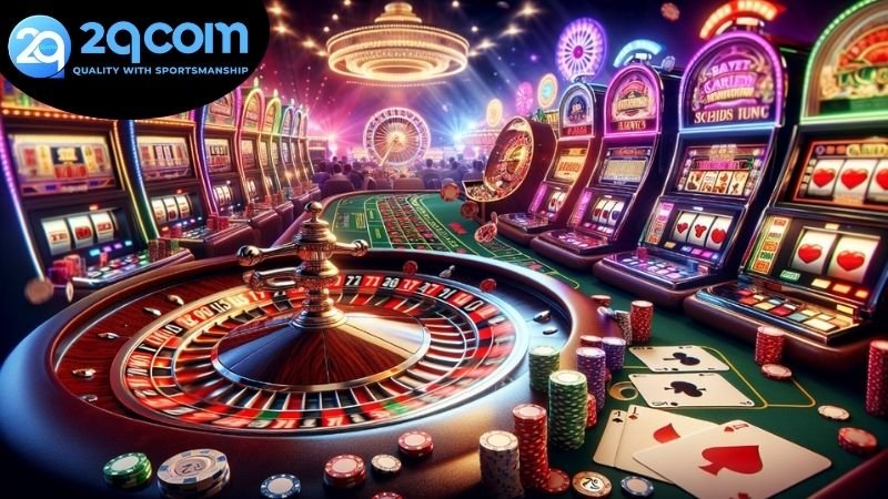 Casino Đổi Thưởng Thật 2QCOM: Trải Nghiệm Chơi Game Đỉnh Cao 3 Các trò chơi đa dạng giúp cho người chơi dễ dàng để lựa chọn