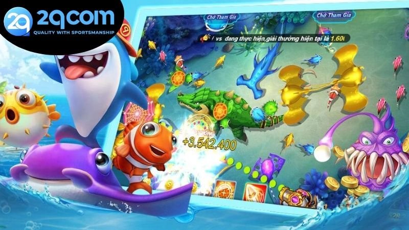 Lợi ích không ngờ nhận được khi vào chơi bắn cá ăn tiền 2QCOM