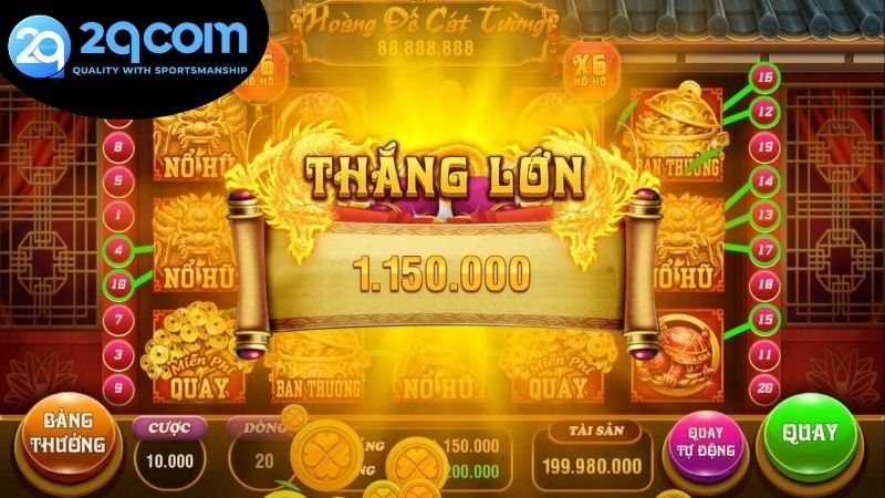 Bí quyết gia tăng cơ hội thắng lớn khi chơi nổ hũ online 2QCOM