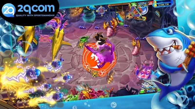 Các loại game bắn cá 2QCOM phổ biến và được yêu thích nhất