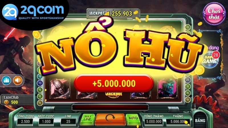 Lợi ích khi tham gia vào trải nghiệm chơi với game slot nổ hũ 2QCOM