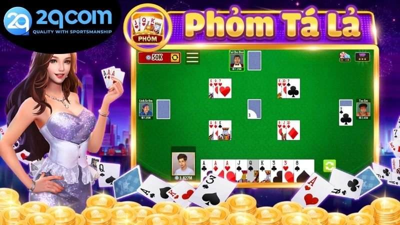 Cách chơi phỏm online 2QCOM: luật lệ và chiến thuật cơ bản