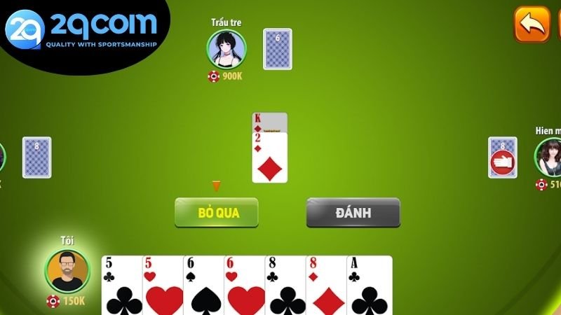Hướng dẫn cách để tham gia vào chơi sâm lốc đổi thưởng 2QCOM